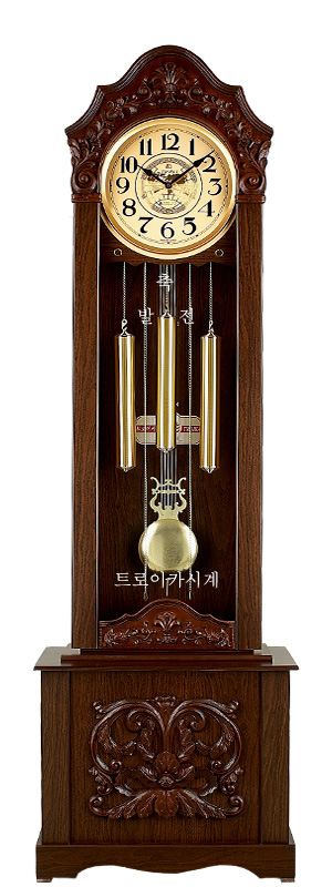 스탠드 괘종시계 505월넛